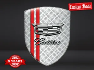 Cadillac Decal Su Resine Qualità Custom Elegante Stile Bombato